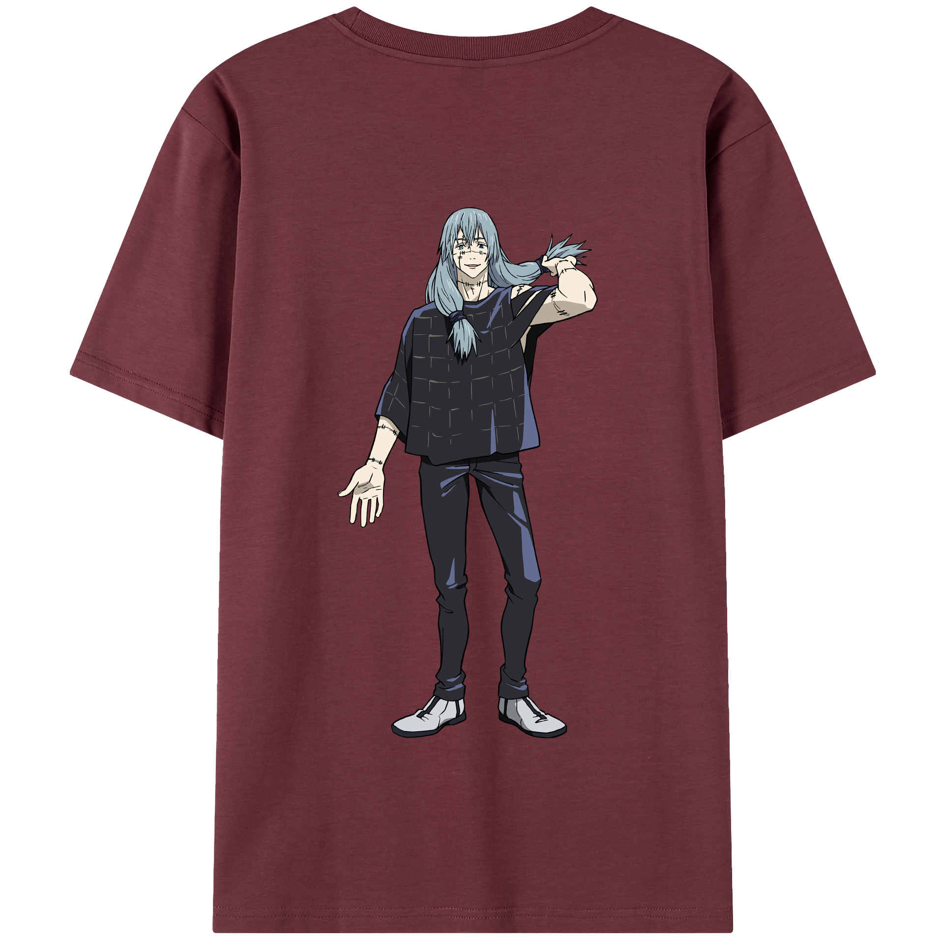 （画像用） 呪術廻戦 Jujutsu Kaisen 綿100％半袖Tシャツ（背面プリント）